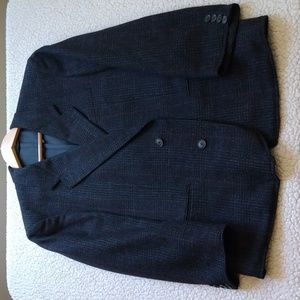 Alfani Dark Gray/Black Wool Tweed Sport Jacket  42R*